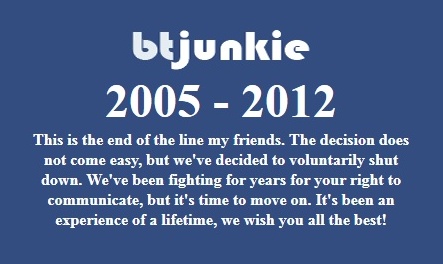 RIP BtJunkie